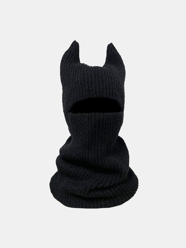 Solid Unisex Warm Winter Funky Rabbit Ear Knit Beanie Hat