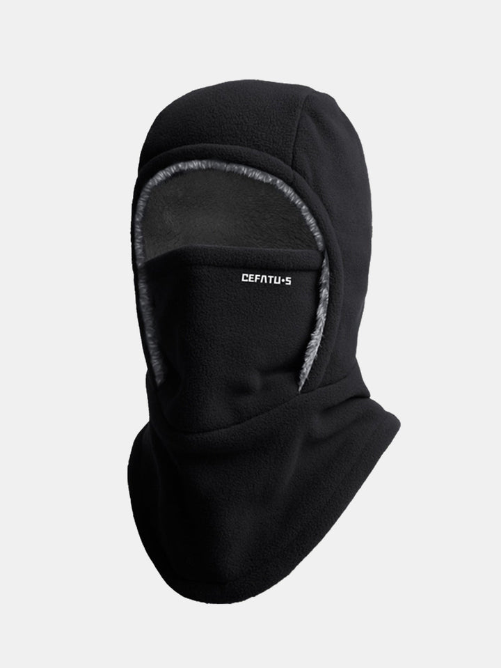 Outdoor Cold-proof Hat With Thick Windproof Mask