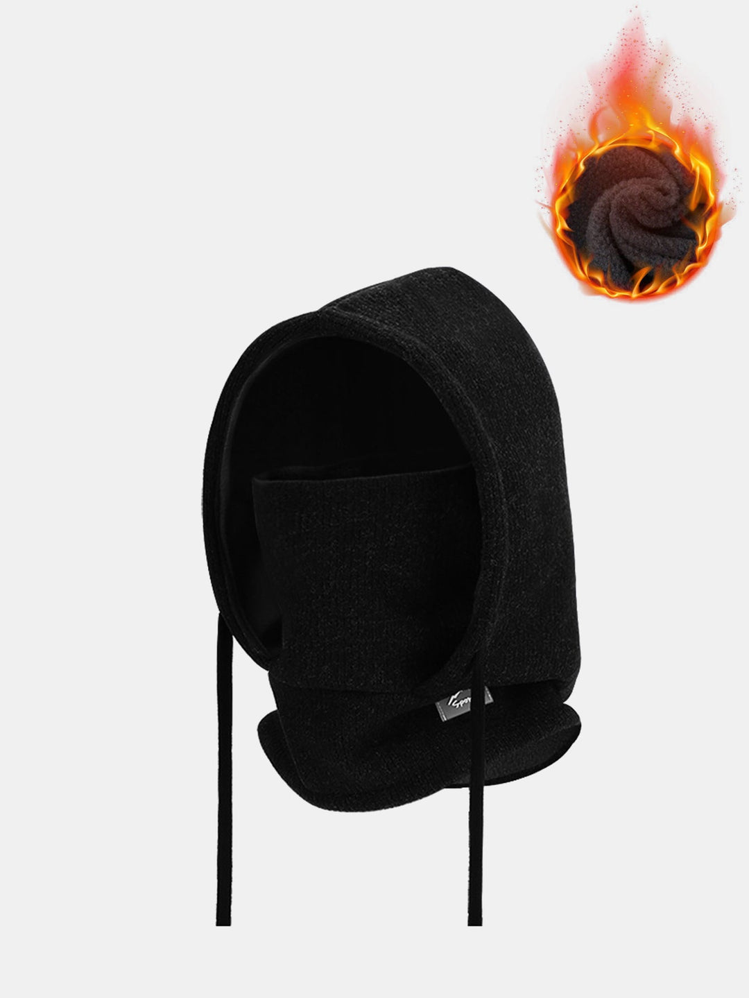 Unisex Warm Windproof Knitted Balaclava Hat With Ski Mask Face Cover