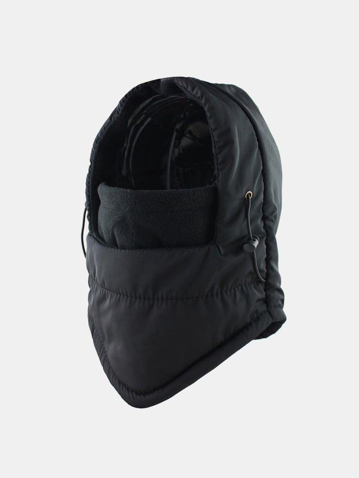 Windproof Waterproof Balaclava Hat With A Neck Warmer Full Face Mask And Adjustable Straps