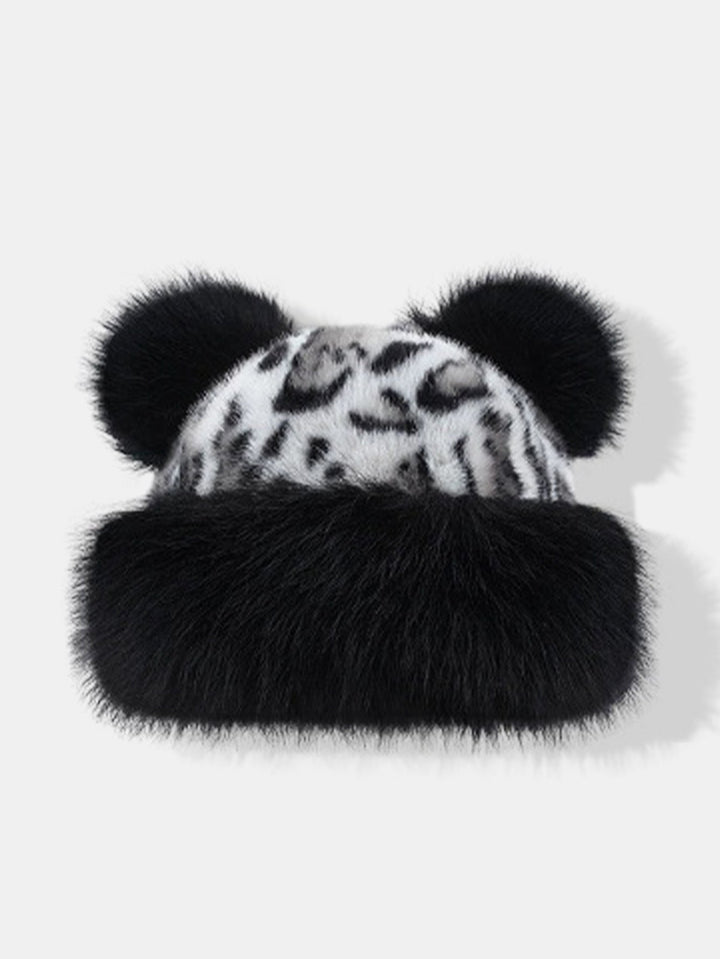 Faux Fur Thickened Warm Ear-covering Beanie Hat