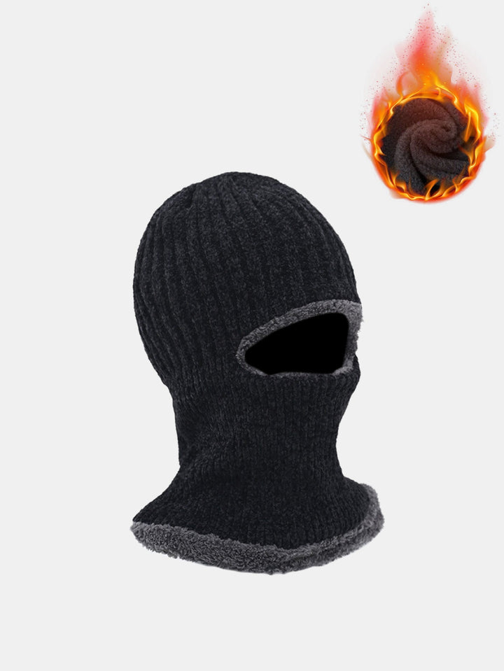 Winter Thermal Windproof Balaclava Hat With Face Mask
