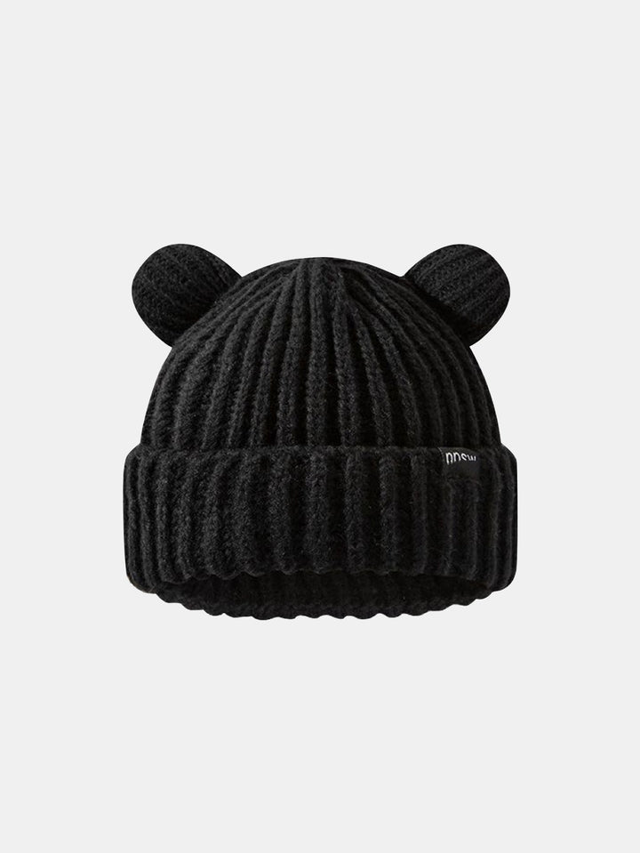 Cute Little Bear-shaped Warm Knitted Hat