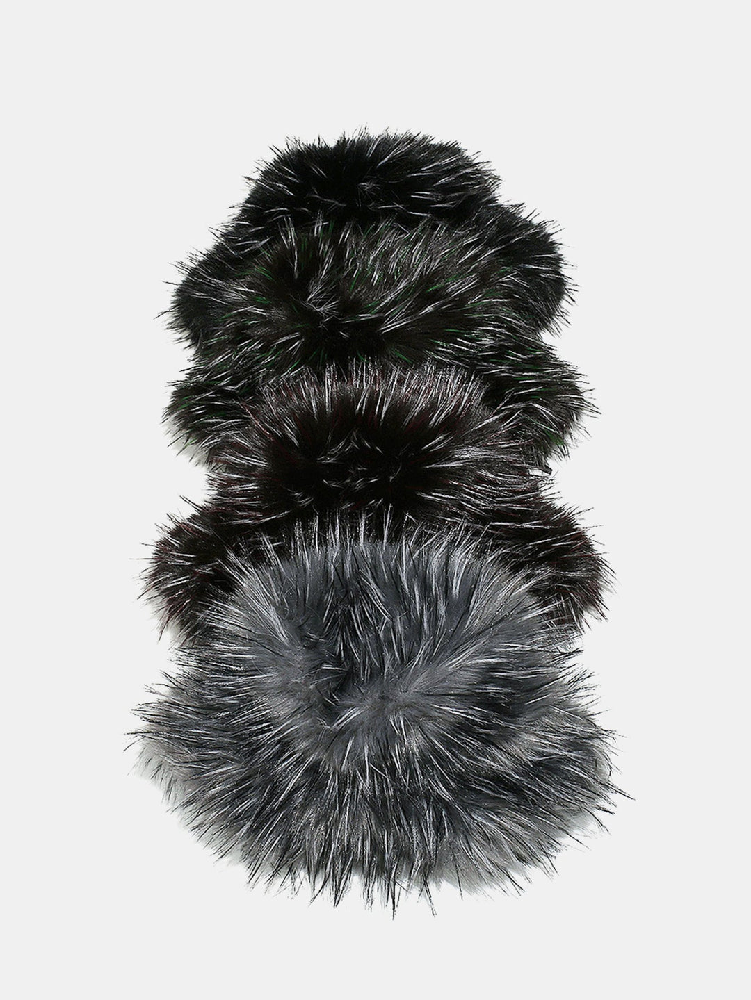 Faux Fox Fur Thickened Fur Plush Bucket Hat