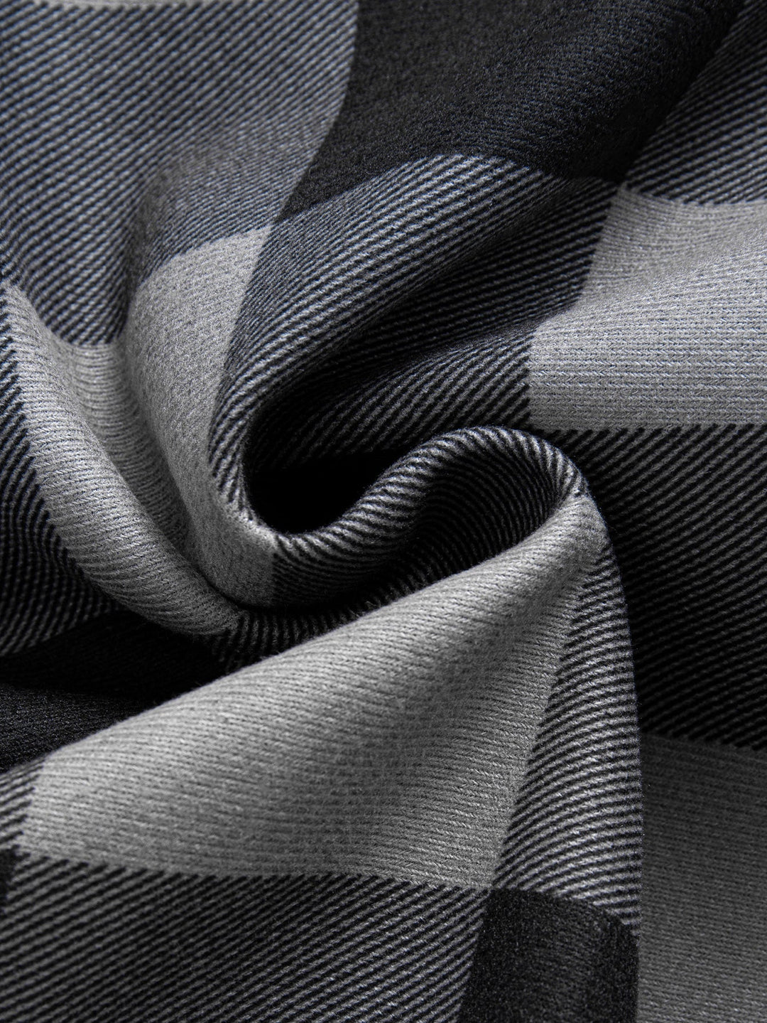 Flannel Fleece Lined Hooded Shirt