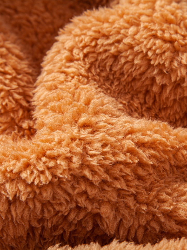 Quarter Zip Teddy Sweatshirt