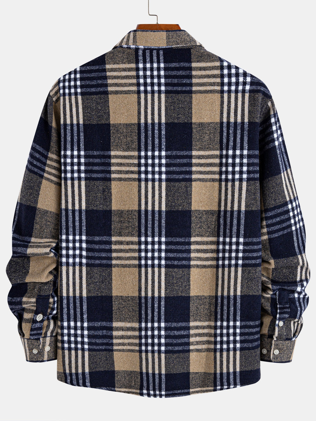 Flannel Plaid Button Up Shirt