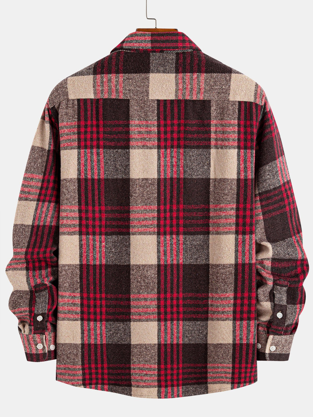 Flannel Plaid Button Up Shirt