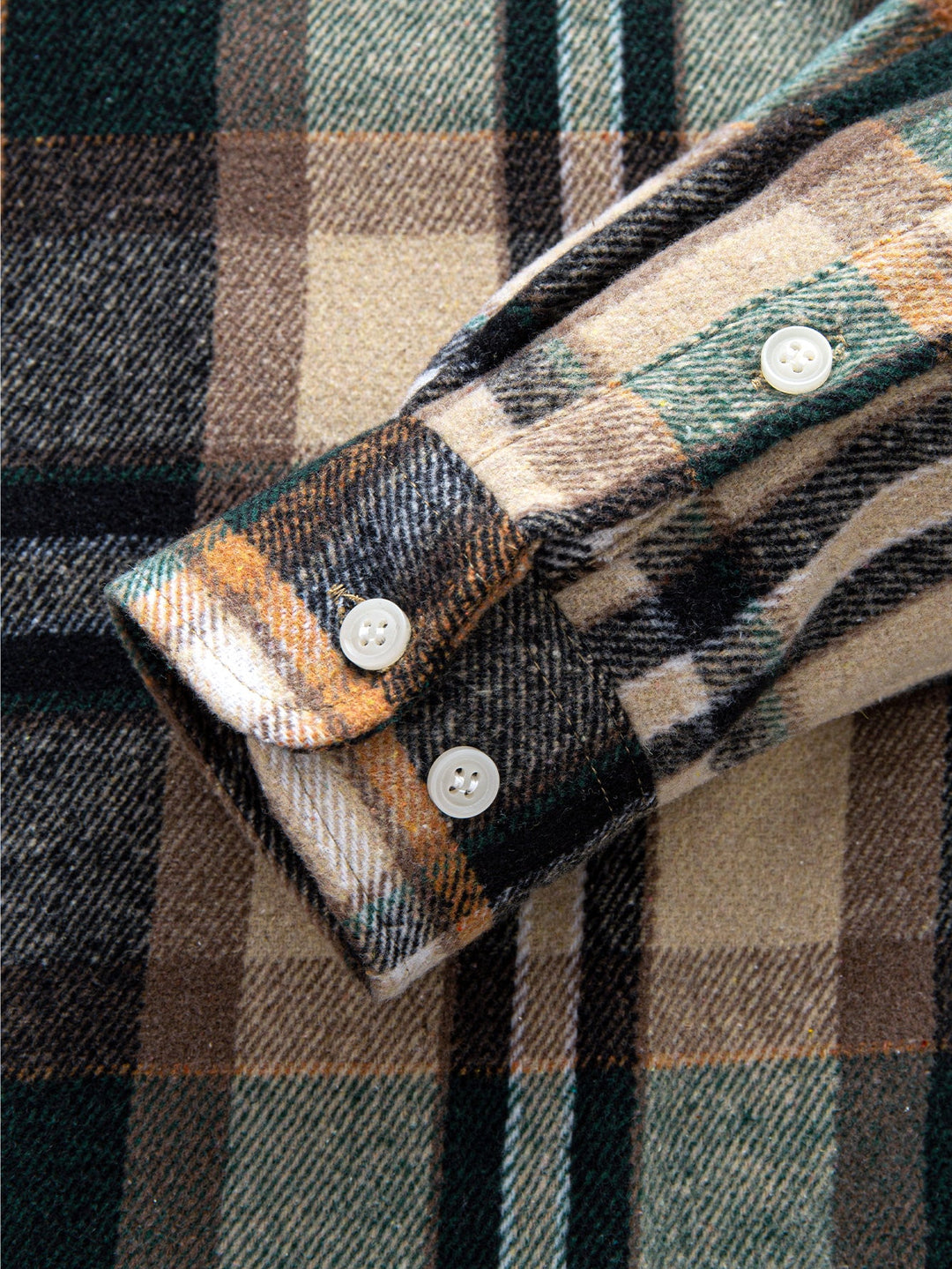 Flannel Plaid Button Up Shirt