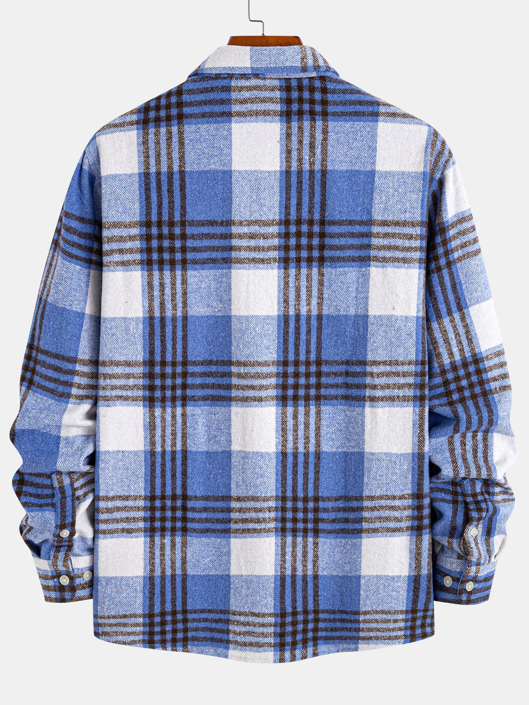 Flannel Plaid Button Up Shirt