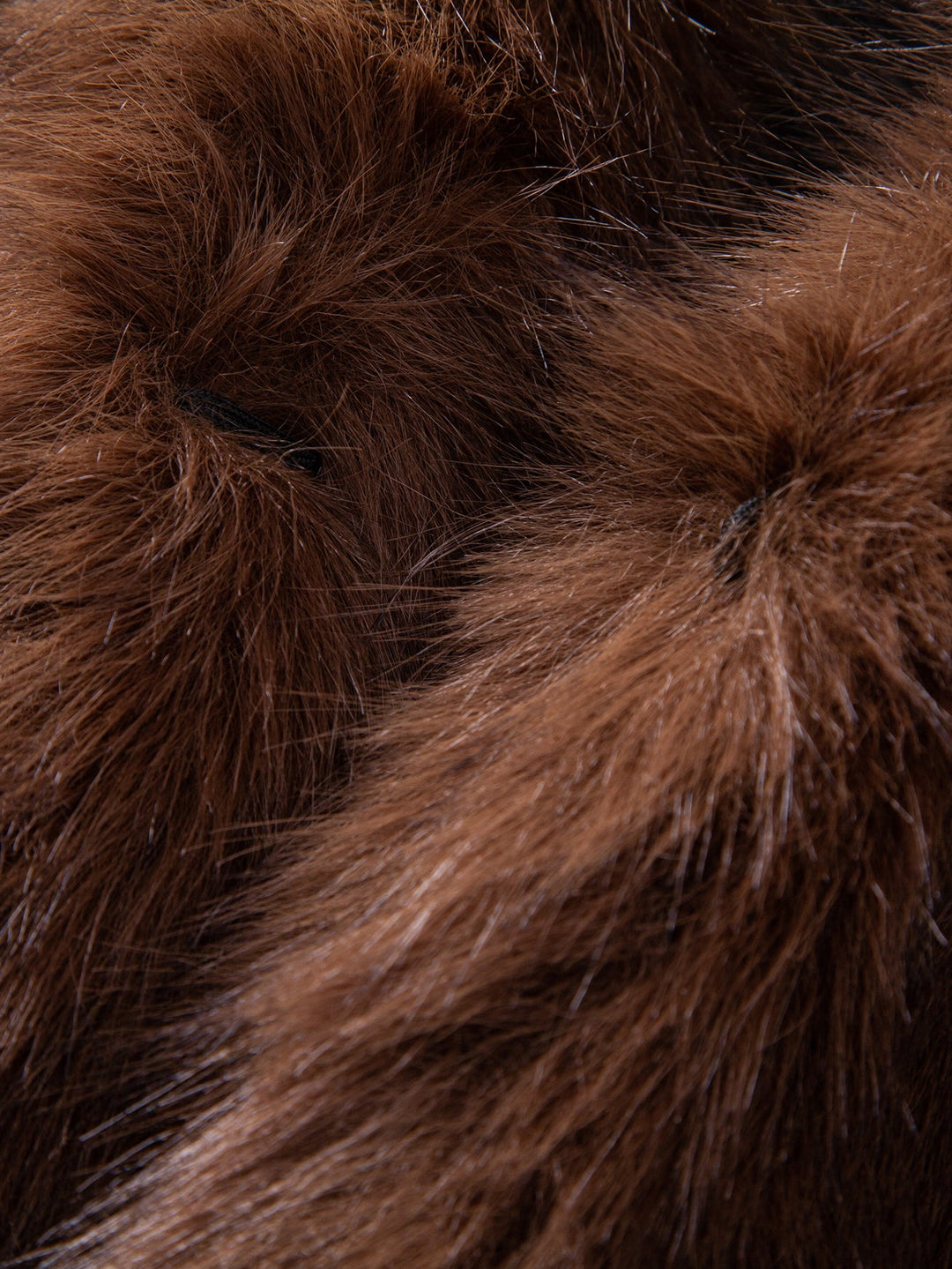 Faux Fur Hooded Overcoat