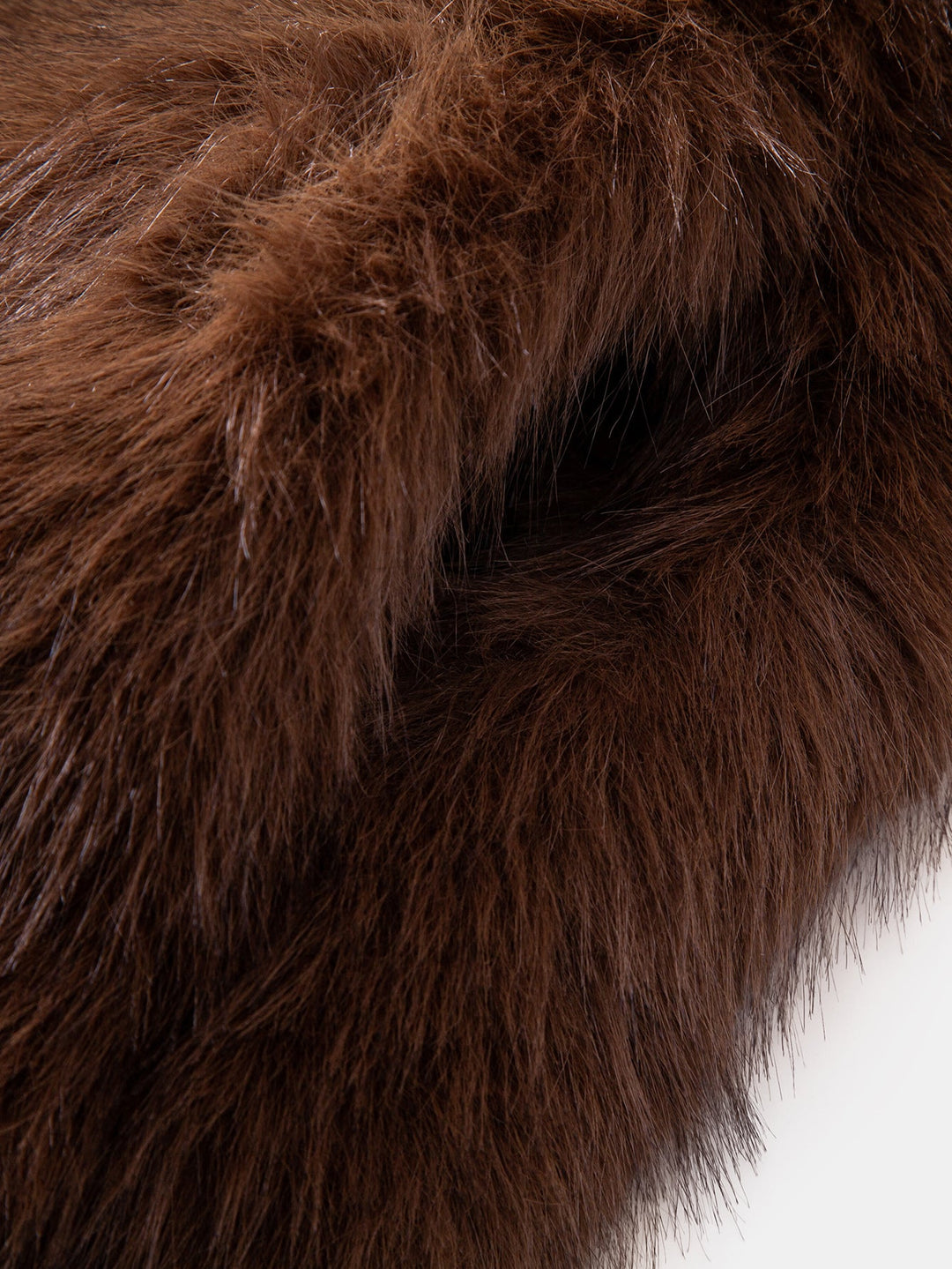 Faux Fur Hooded Overcoat