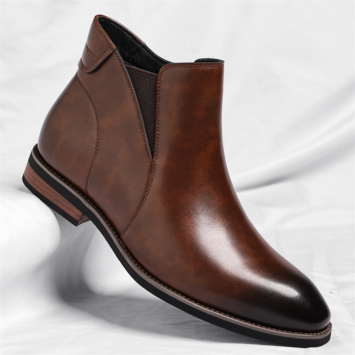 Cristiano Leather Chelsea Boots