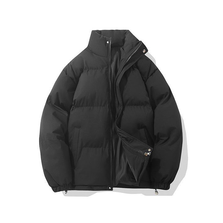 Solid-Color Puffer Jacket