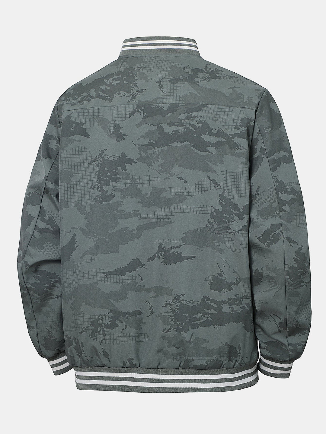 Camouflage Baseball Jacket
