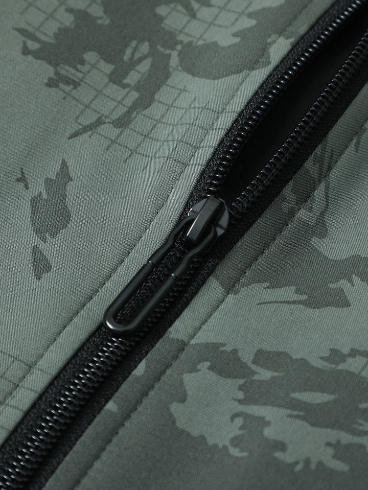 Camouflage Baseball Jacket