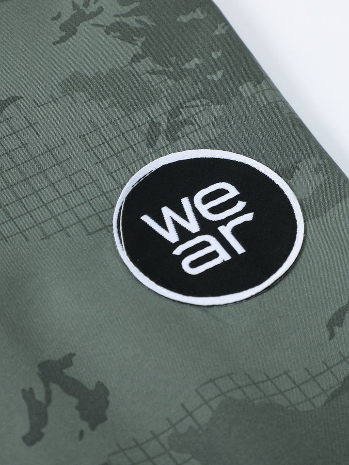 Camouflage Baseball Jacket