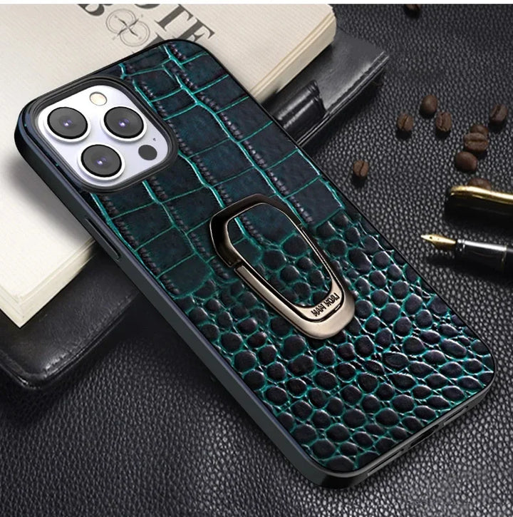 Croco Pattern iPhone Case