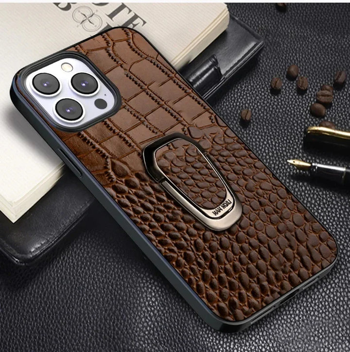 Croco Pattern iPhone Case