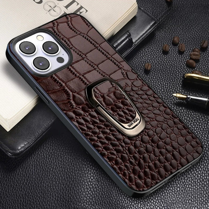 Croco Pattern iPhone Case