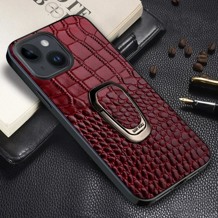 Croco Pattern iPhone Case