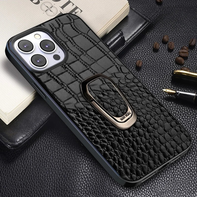 Croco Pattern iPhone Case