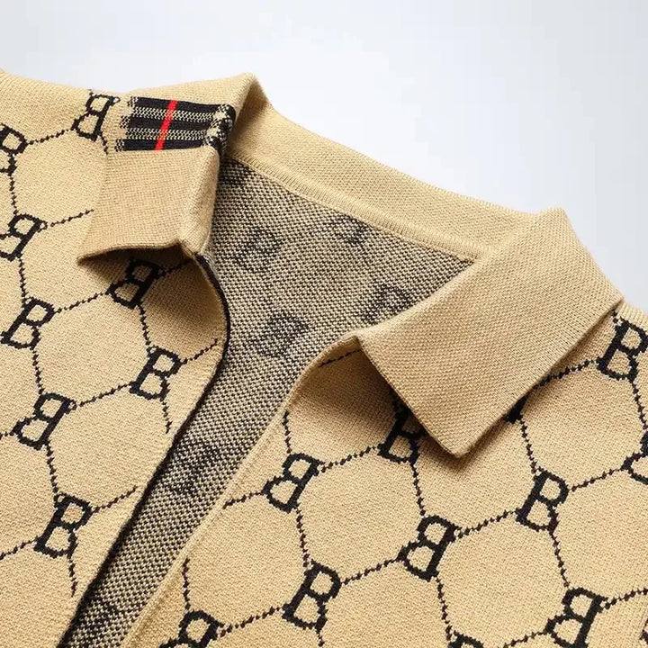 Belmont Jacquard Cardigan