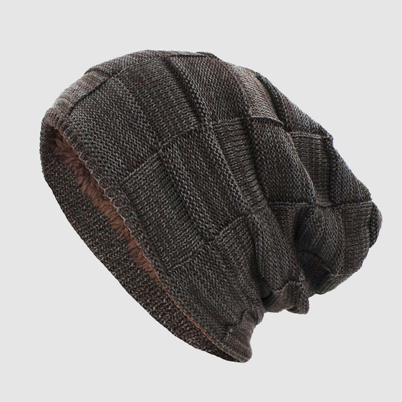 Atlas Grid Fleece Beanie