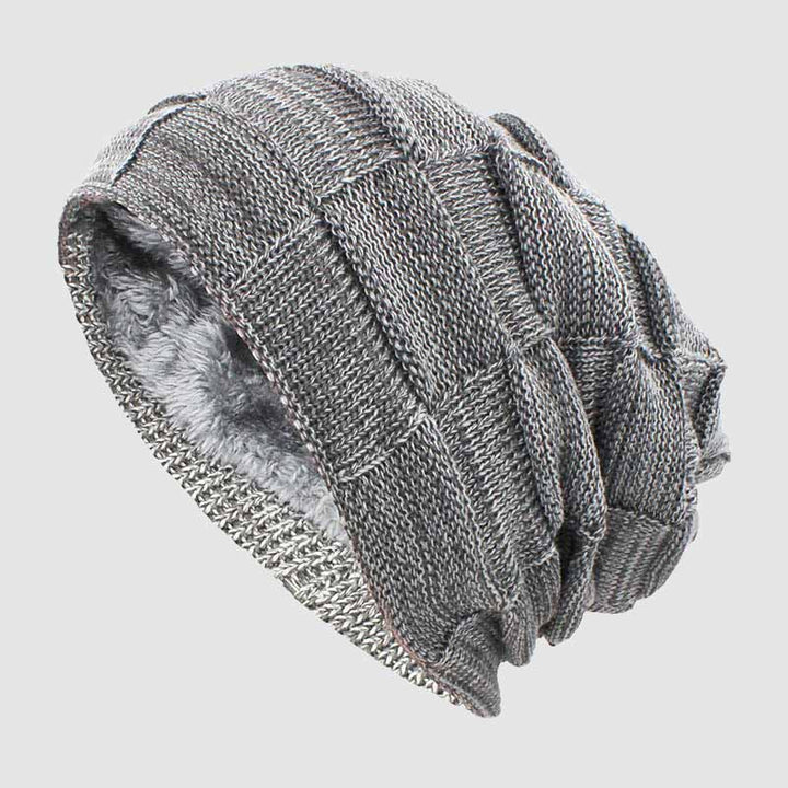 Atlas Grid Fleece Beanie