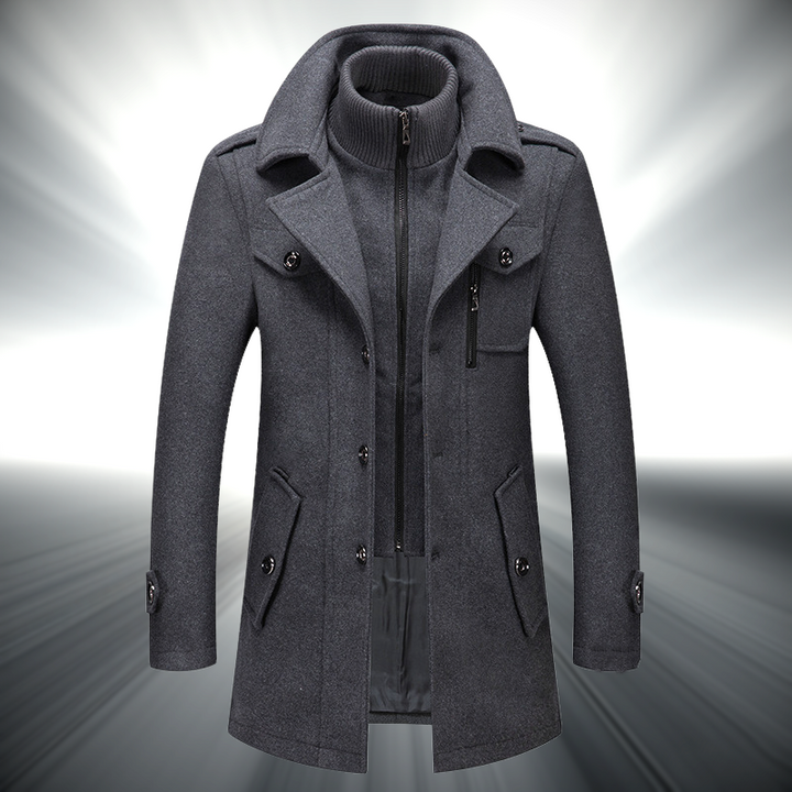 Lucenti Wool Overcoat