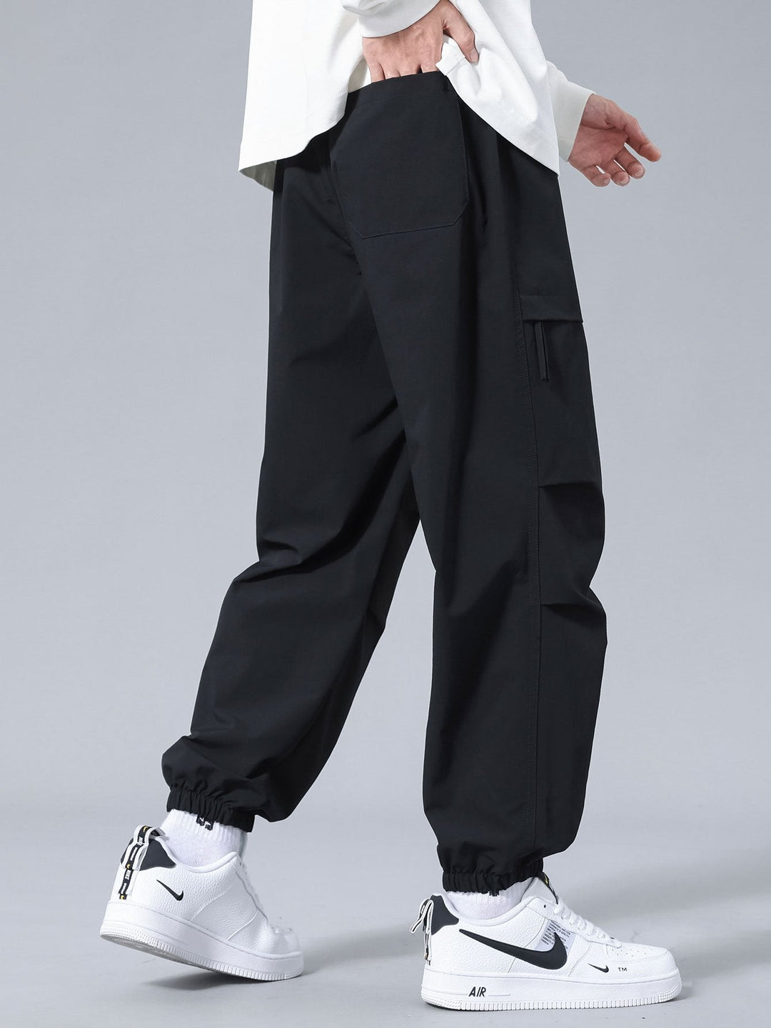 Drawstring Jogging Pants