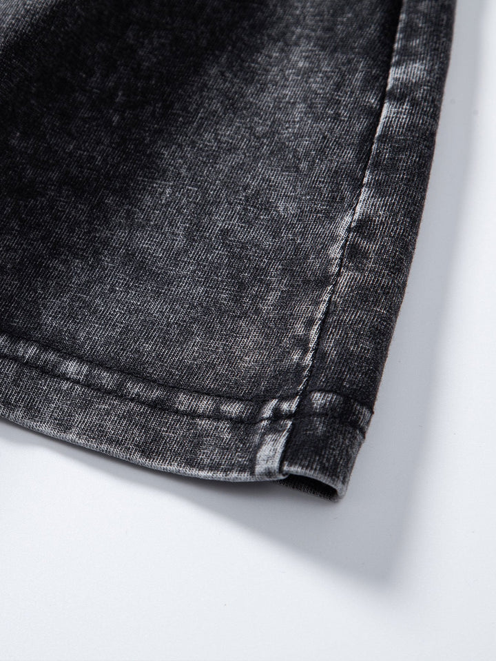 Washed Distressed Tank Top