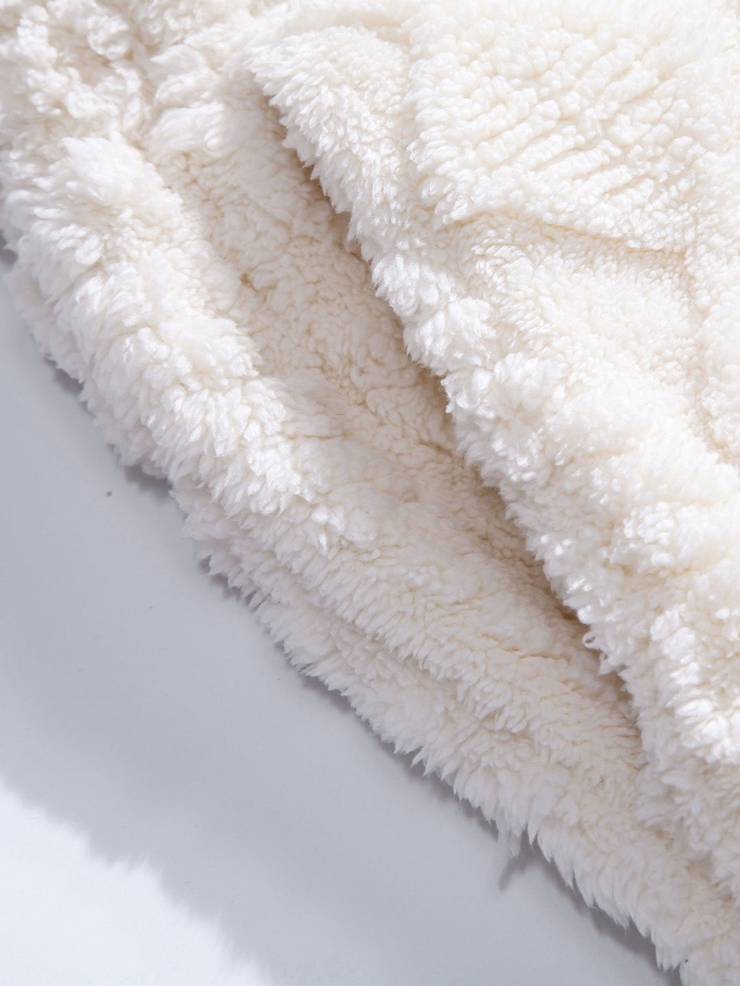 Geometry Jacquard Teddy Hoodie & Jogger Pants