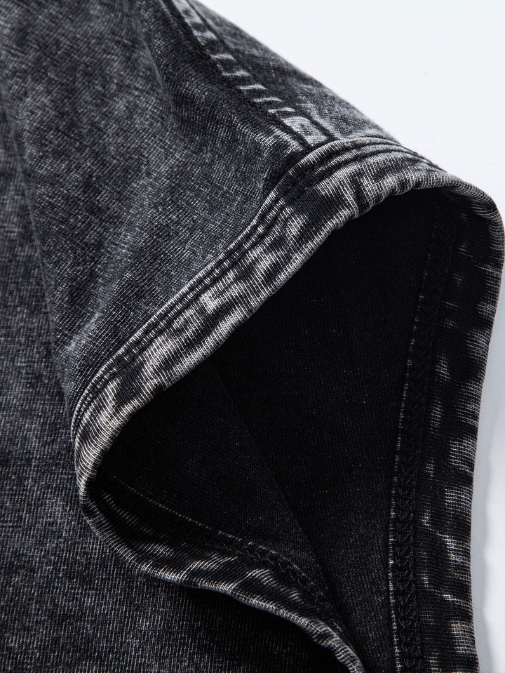 Washed Distressed Tank Top