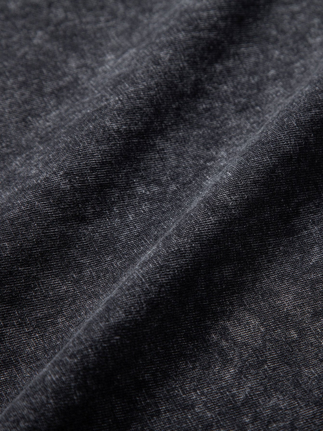 Relax Fit Long Sleeve Washed Distressed T-Shirt