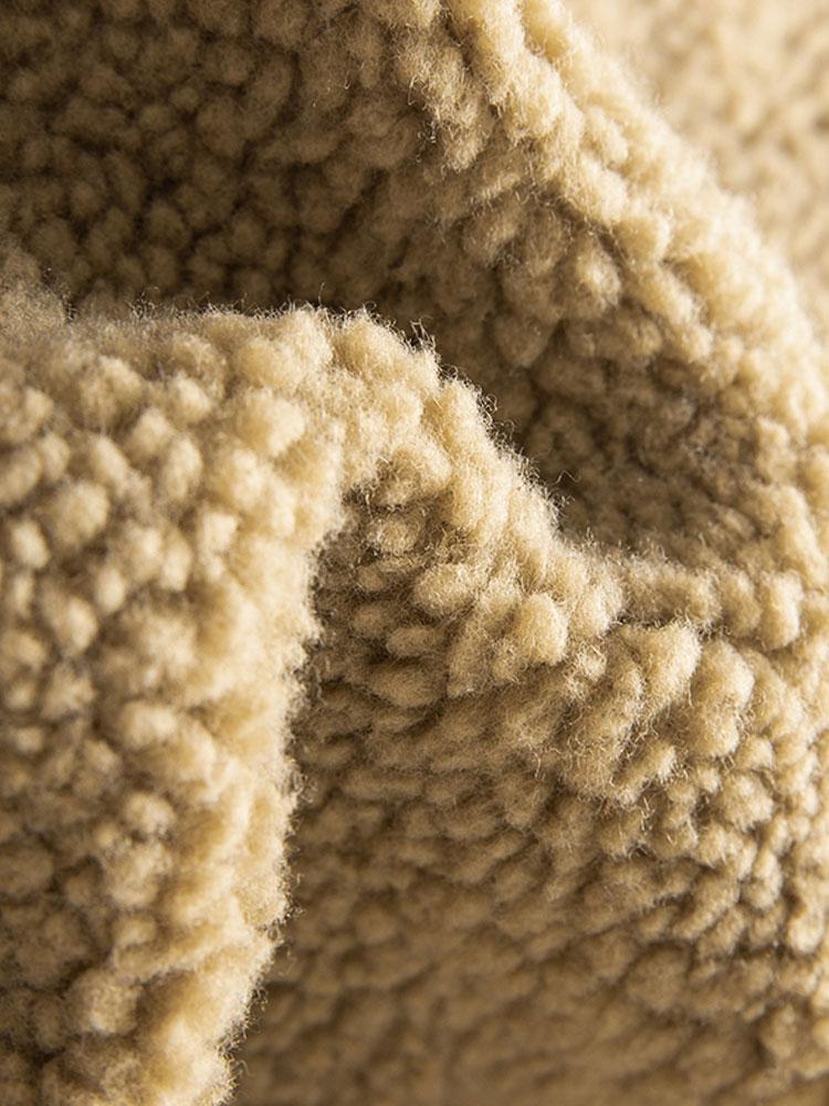 Teddy Lined Cotton Corduroy Jacket