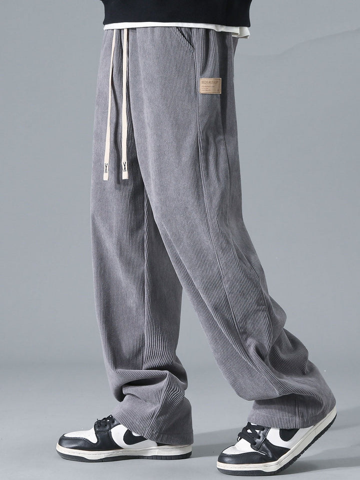 Straight Leg Corduroy Pants