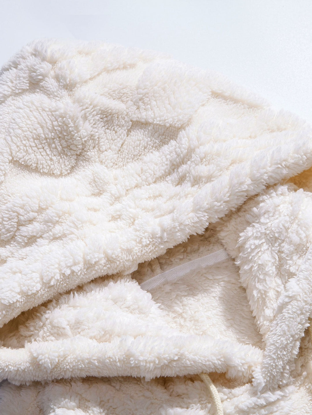 Geometry Jacquard Teddy Hoodie & Jogger Pants