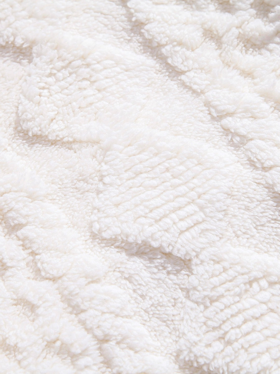 Geometry Jacquard Teddy Hoodie & Jogger Pants