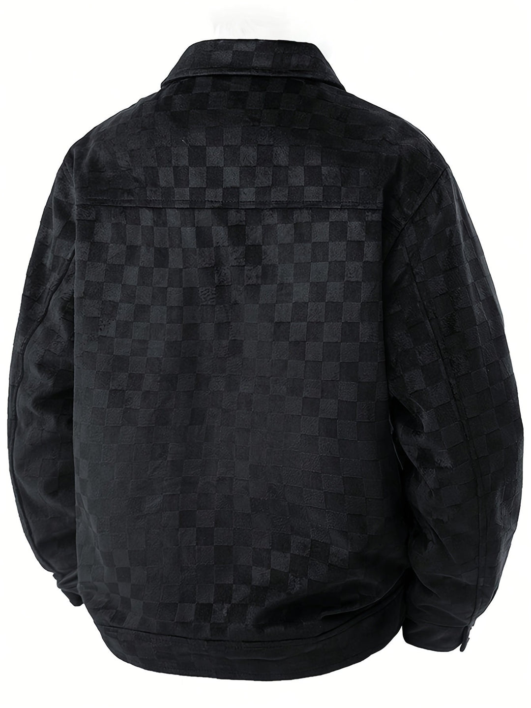 Taylor Checkered Suede Jacket