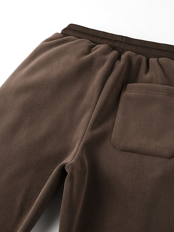 Fleece-Lined Zip Up Hoodie & Jogger Pants