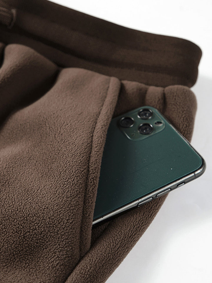 Fleece-Lined Zip Up Hoodie & Jogger Pants