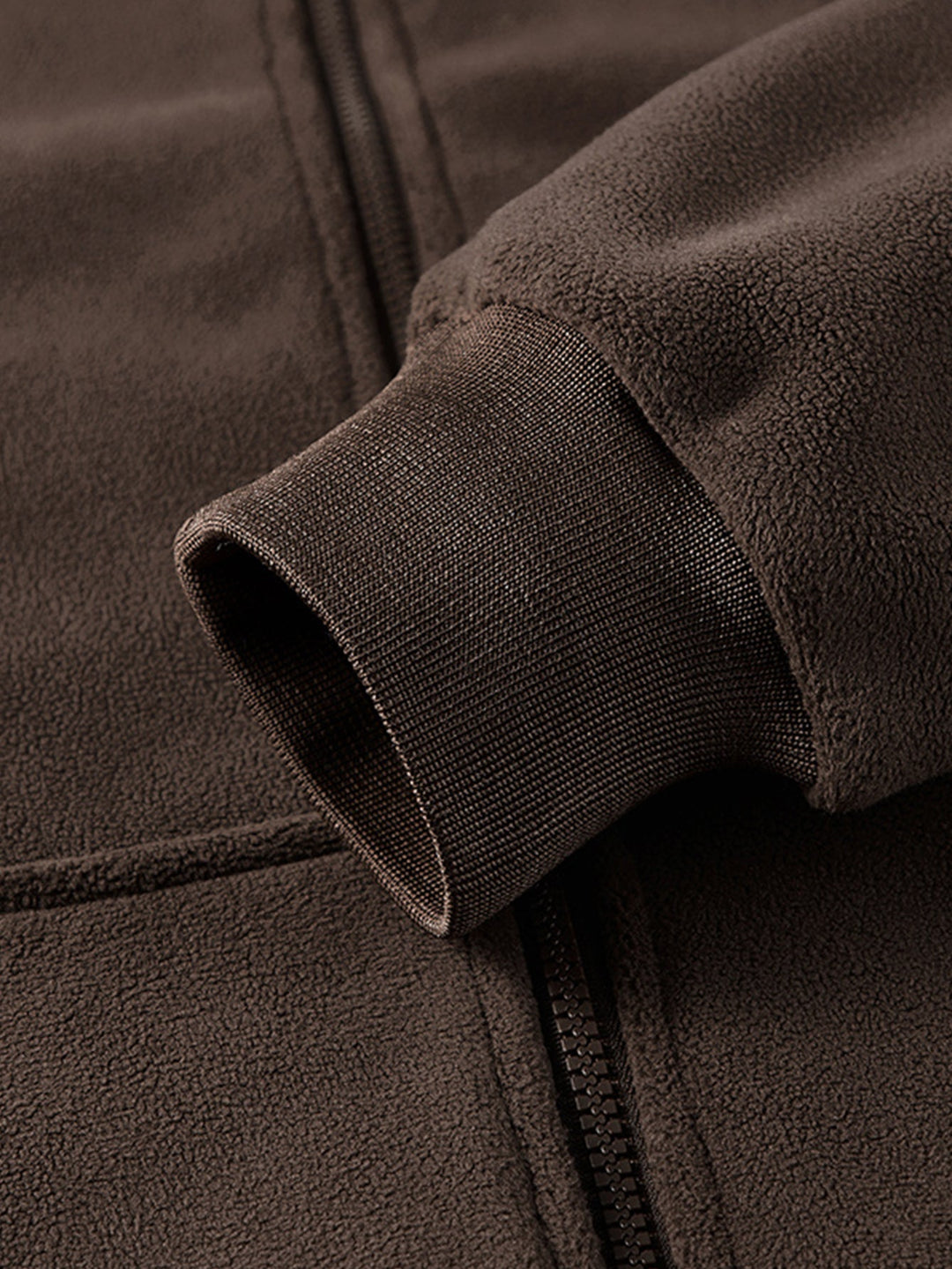 Fleece-Lined Zip Up Hoodie & Jogger Pants