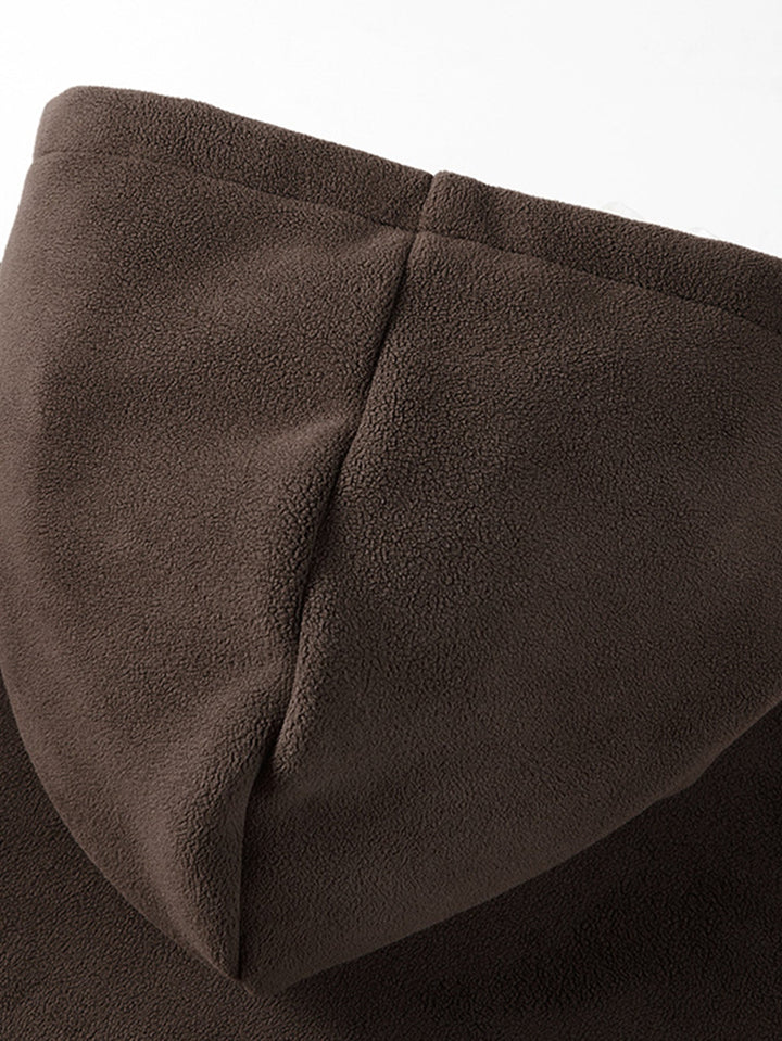 Fleece-Lined Zip Up Hoodie & Jogger Pants