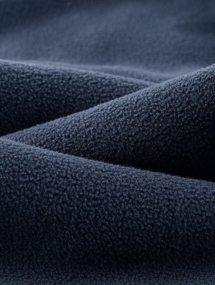 Teddy Lined Straight Leg Polar Fleece Pants